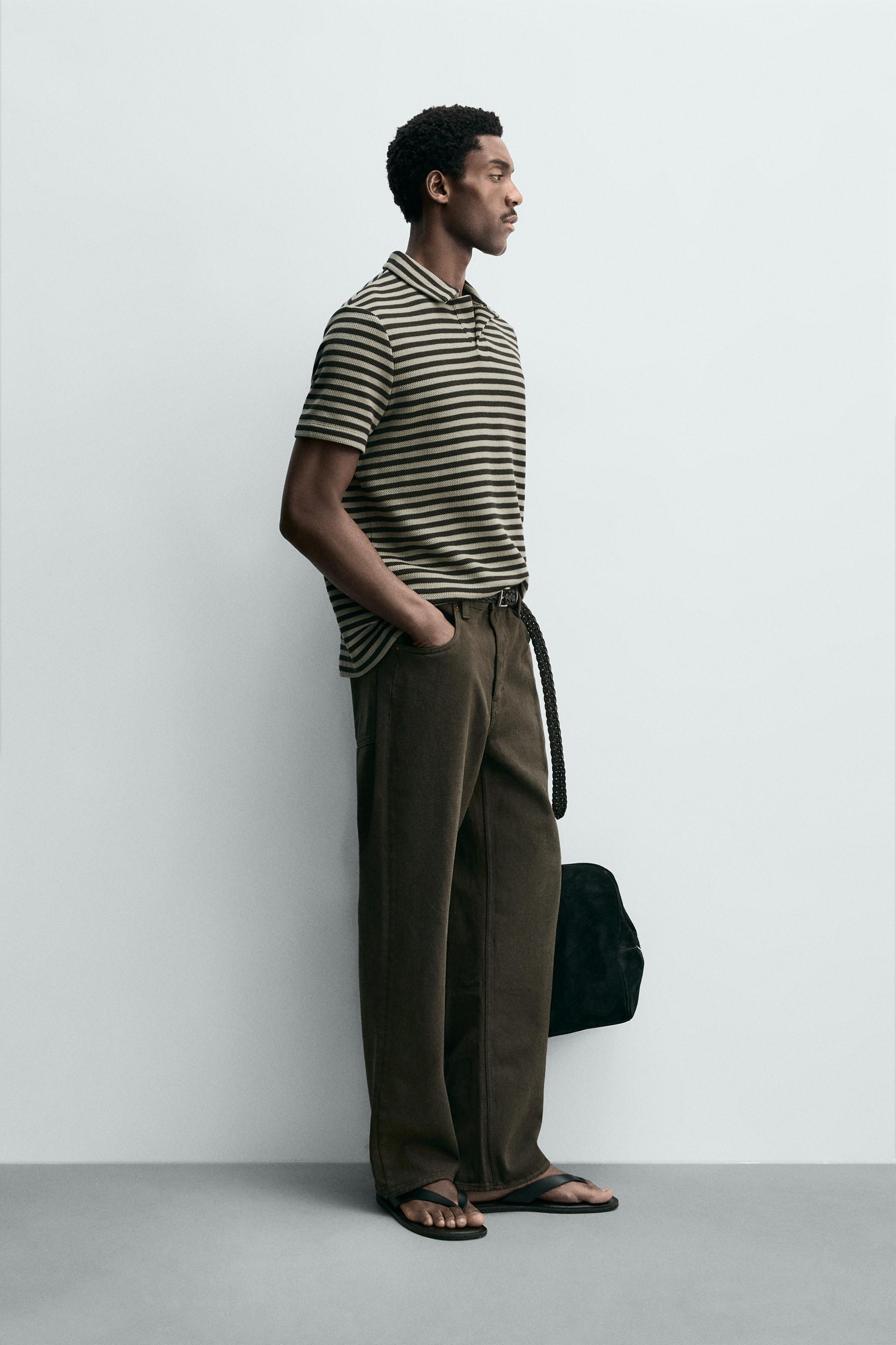 POLO REGULAR FIT STRUCTURÉ